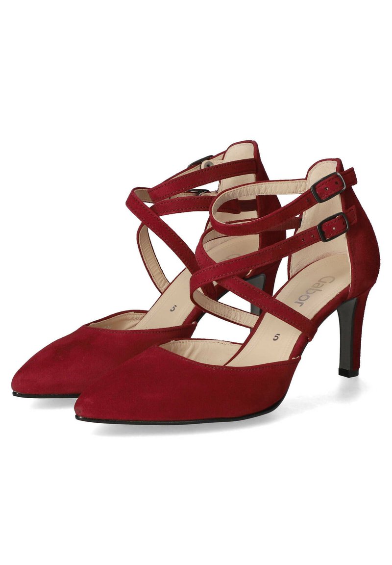 Pumps Bordeaux Rot