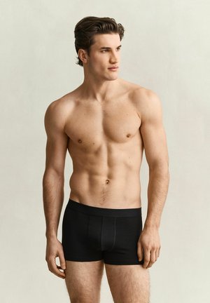 GANT, GANT 3-PACK TONAL TRUNKS - Boxer aderenti - black
