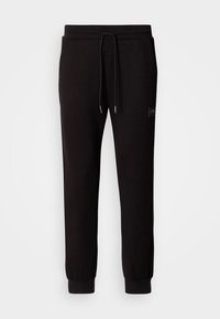 Antony Morato TROUSERS REGULAR FIT LOGOED METAL BADGE RUBBER PATCH - Tepláky - black