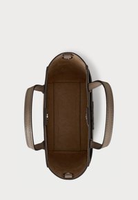 Lauren Ralph Lauren PEBBLED LEATHER SMALL CAMERYN TOTE BAG - Kézitáska - taupe brown