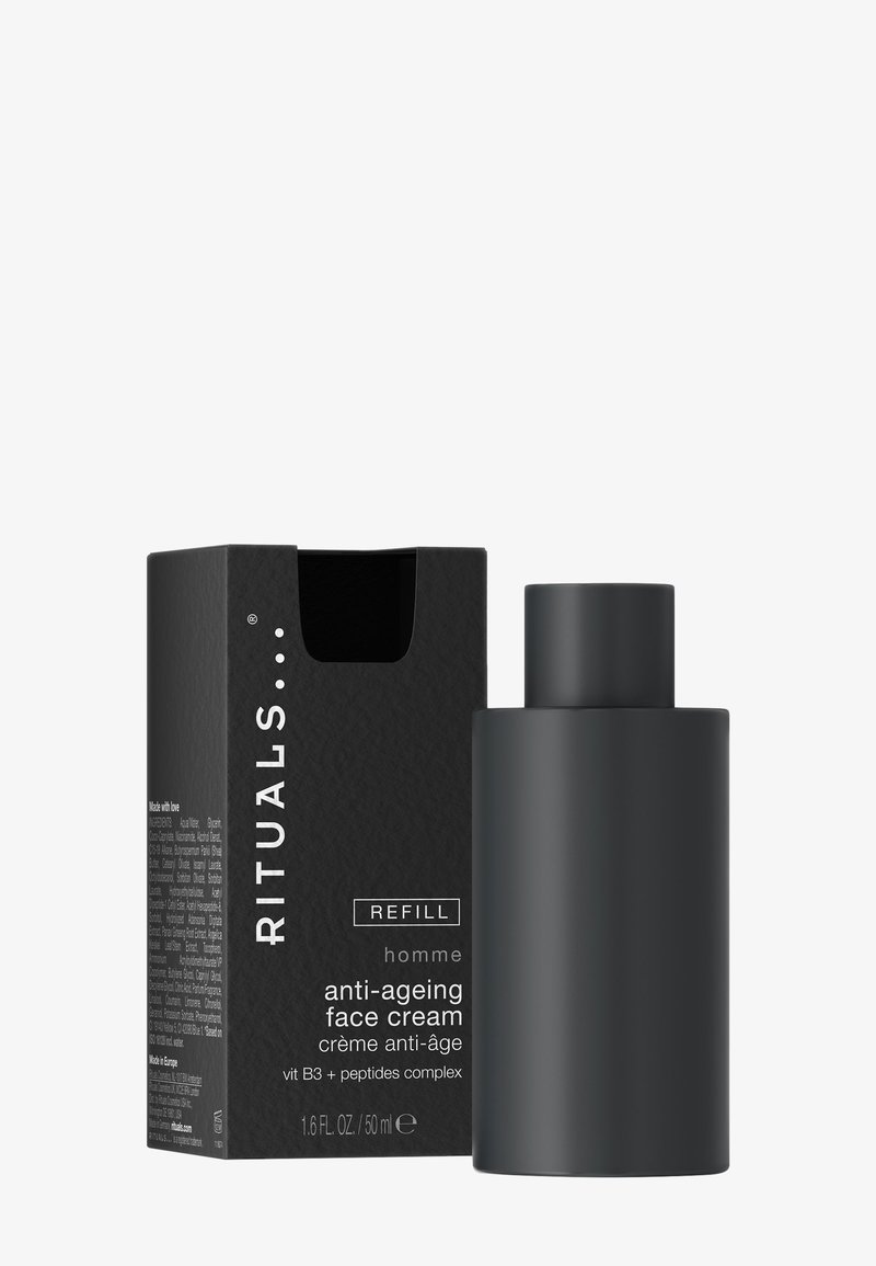 Rituals - ANTI-AGEING FACE CREAM REFILL - HOMME - WOODY - VITAMIN B3 + PEPTIDES COMPLEX - Soin de jour, Agrandir