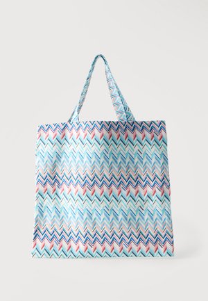 UNISEX - Geantă de pânză - light blue/pink