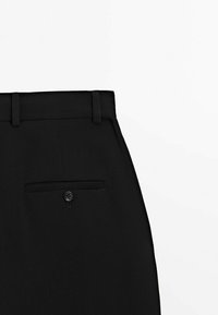 Massimo Dutti Pantalon classique - black