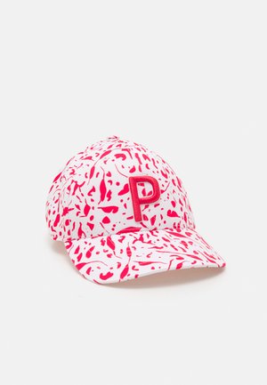 WOMENS DOT DITSY - Gorra - teaberry/bright white