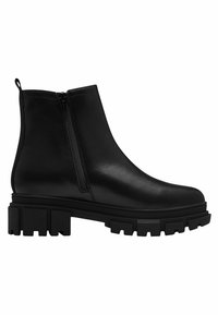 s.Oliver Bottines à plateau - black