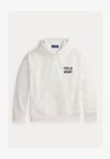 RELAXED FIT POLO SPORT FLEECE HOODIE - Φούτερ - white