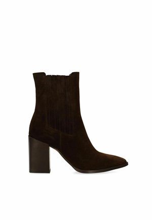 sacha, BRAUNE WESTERN BOOTS AUS VELOURSLEDER - Lage laarzen - brown