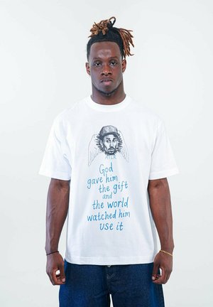 ATELIER OF FAITH, KOBE TEE - Print T-shirt - white