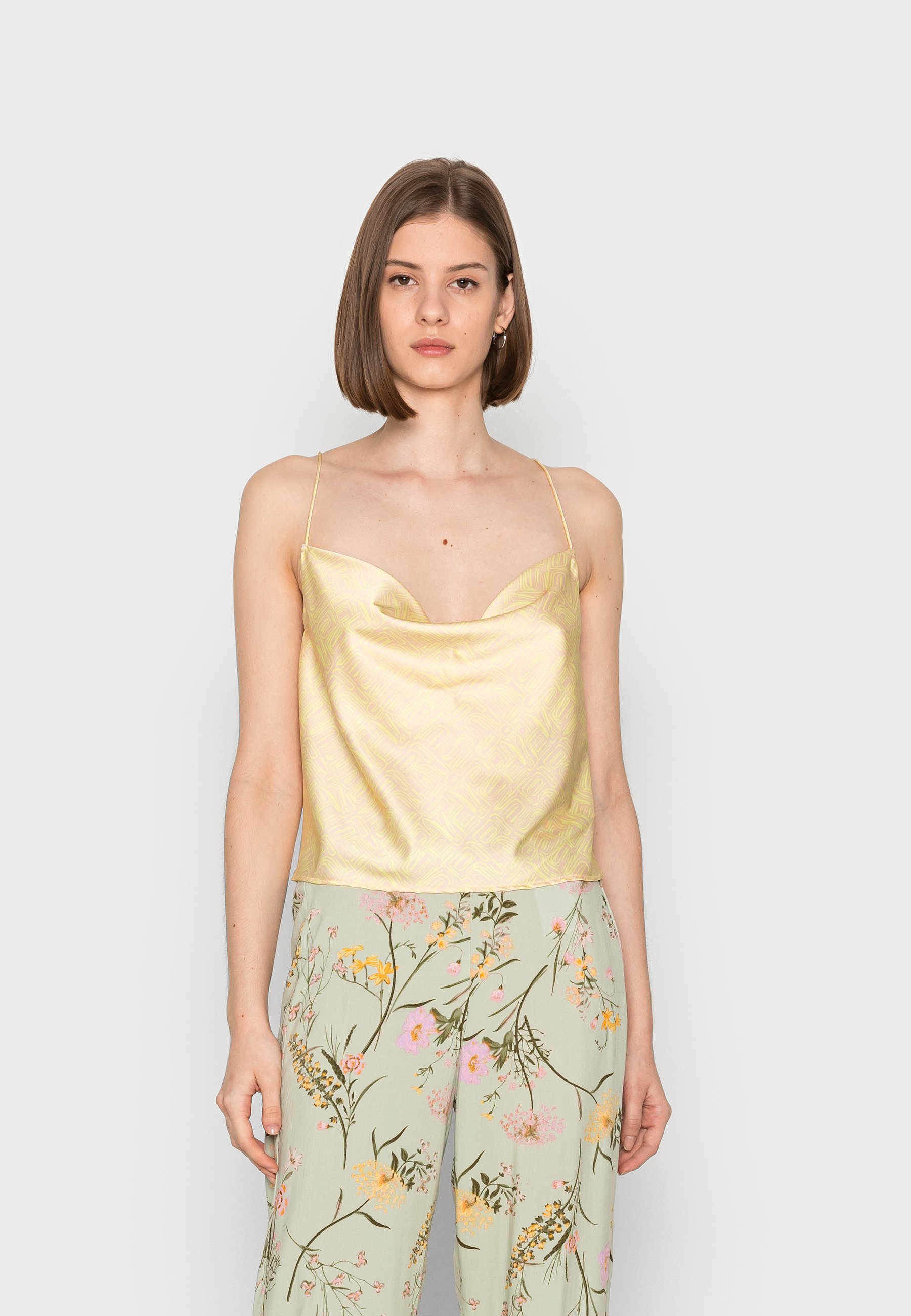 Monki Top - yellow/multicolor - Zalando.es