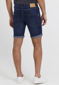 Solid SDMOYAT - Kratke hlače od trapera - dark blue denim