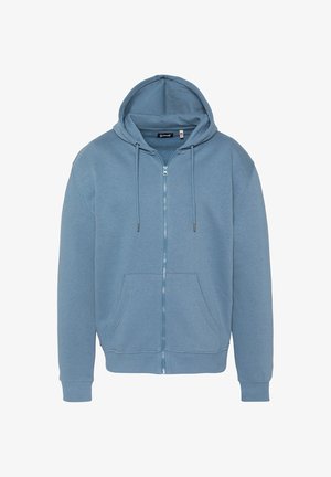Schott, SWHZCUSTOMBK - Sweat zippé - bleu