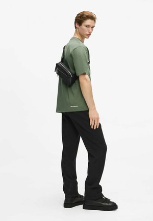 KARL LAGERFELD, KARL LAGERFELD BUMBAG K BUCKLE BELT - Puusakott - black