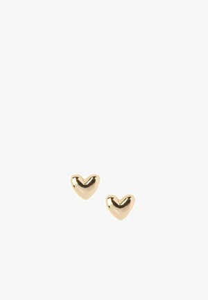 FatFace, HEART STUD EARRINGS - Earrings - gold-coloured