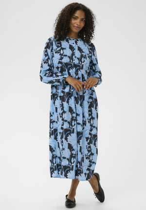 SASIA  - Tričkové šaty - blue snake flower