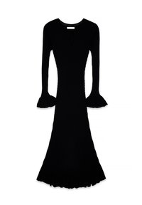 KEYHOLE FRILL - Maksimekko - black