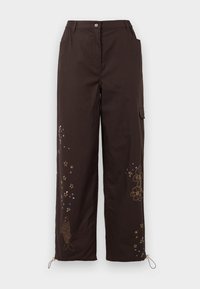 KARLA PANTS - Püksid - chocolate torte
