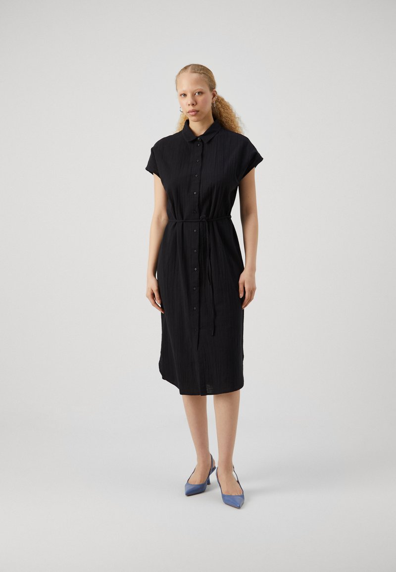 ONLY - ONLTIZANA NERI DRESS - Skjortekjole - black, Forstør