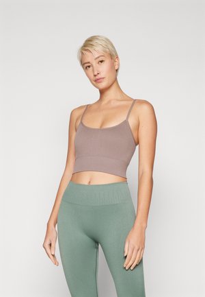 ONPJAIA-2-LIFE SEAM BRA - Brassières de sport à maintien normal - brown