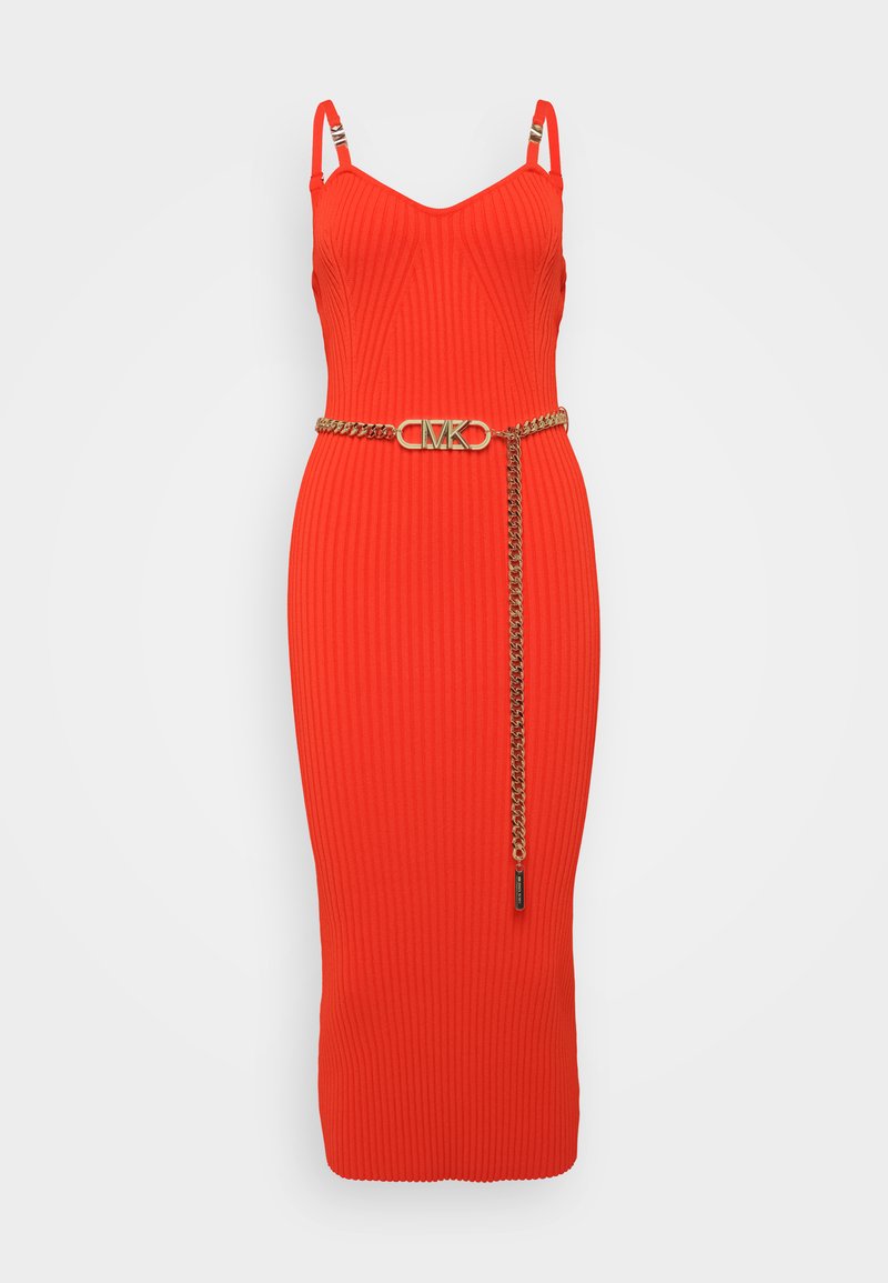 Michael Kors Gebreide jurk oranje Michael Kors Gebreide jurk oranje