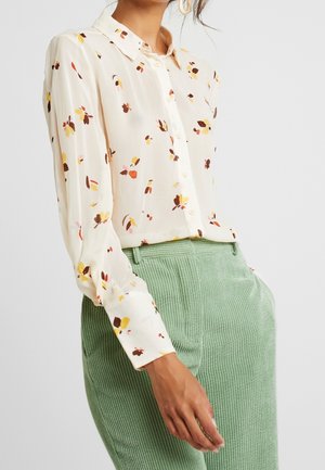 Overhemdblouse - beige