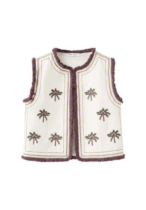 Mango Kids KID - Gilet de costume - ecru