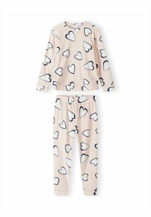 SOFT FLEECE SET - Pyžamový vrchný diel - light pink
