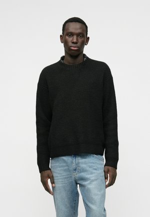 FLECK CREW ESSENTIAL SWEATER - Jersey de punto - dark grey