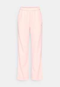 ICONS WASH WIDE LEG PANTS - Verryttelyhousut - pink