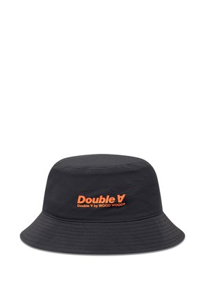 DOUBLE A BY W.W., TECH ITALIC BUCKET HAT UNISEX - Chapeau - black