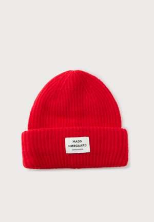 Mads Nørgaard, LAMBO ANJU HAT UNISEX - Плетена шапка - goji berry