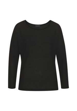 Langarmshirt - schwarz