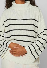 VILA Strickpullover - off-white