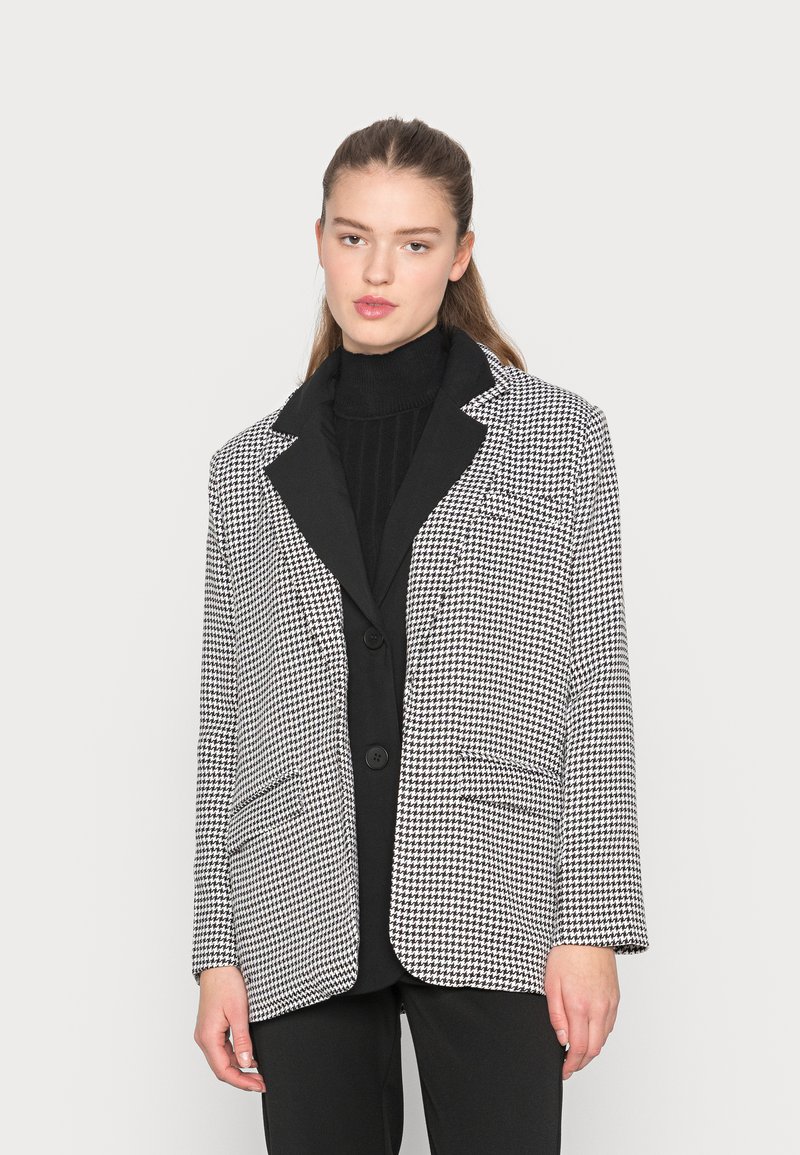 4th & Reckless JORDEN  - Blazer - black/white check
