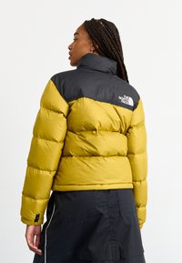 The North Face RETRO NUPTSE JACKET - Jakna ispunjena paperjem - amber green/black