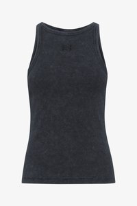 DREW WASHED LOGO TANK - Débardeur - grey washed