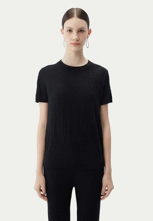 T-Shirt print - black