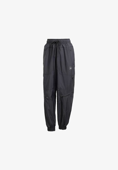 adidas by Stella McCartney ZIP TRACK PANTS - Trousers - black