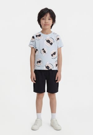 UNISEX SET - Lühikesed püksid - light blue/black