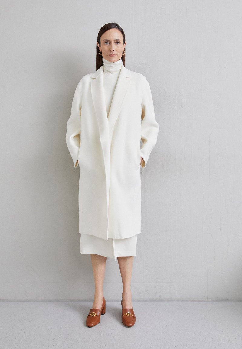 Theory RELAXED COAT Classic coat ivory/offwhite Zalando.ie