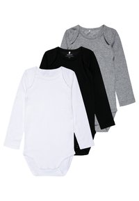 NAME IT NBMJUPAR LS Body, Body Bebé-Niños, Peyote Melange, 74