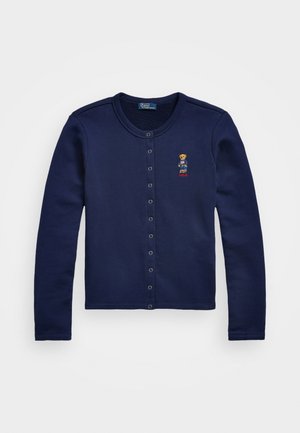 POLO BEAR FRENCH TERRY CARDIGAN - Sweatjacke - newport navy
