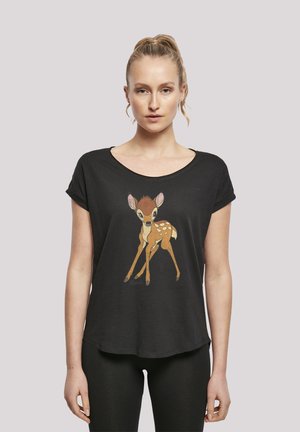 F4NT4STIC DISNEY BAMBI CLASSIC  PREMIUM FILM MOVIE TV COMIC FAN MERCH FÜR - T-shirt print - black