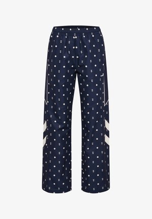 Hummel, HUMMEL HMLI-D RIPSTOP TRACK PANTS - Trainingsbroek - night sky marshmallow