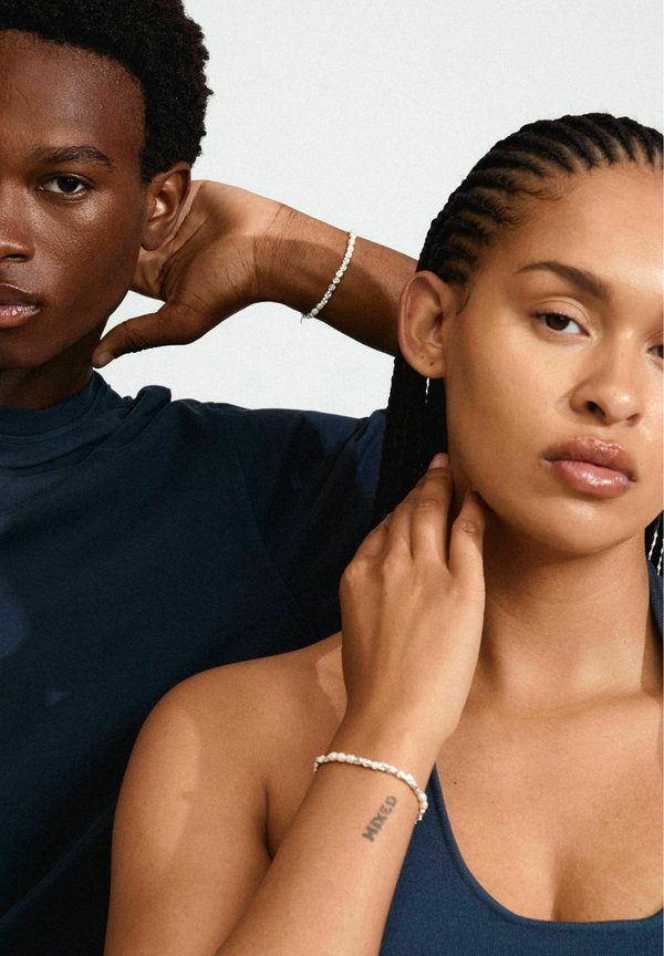 TIDE - Armband - silver plated