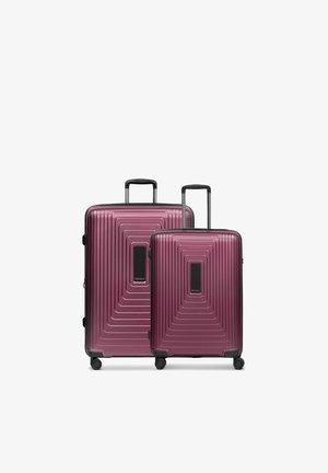 Redolz, REDOLZ SET UNISEX - Kofferset - aubergine metallic