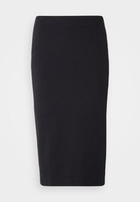 SKIRT MIDI LENGHT - Ceruzaszoknya - deep night blue