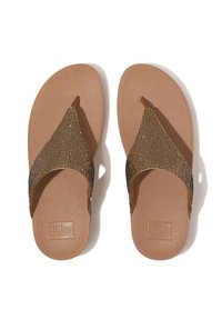 FitFlop LULU TOE POST - BALL - Teensandalen - goud