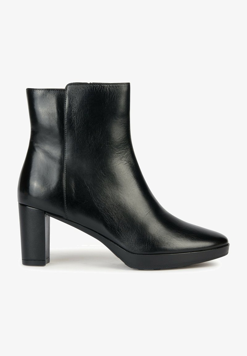 Geox D WALK PLEASURE 60 - Botines bajos - black