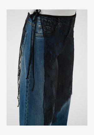 Culture, CURUA LACE WRAP SKIRT - Wrap skirt - black