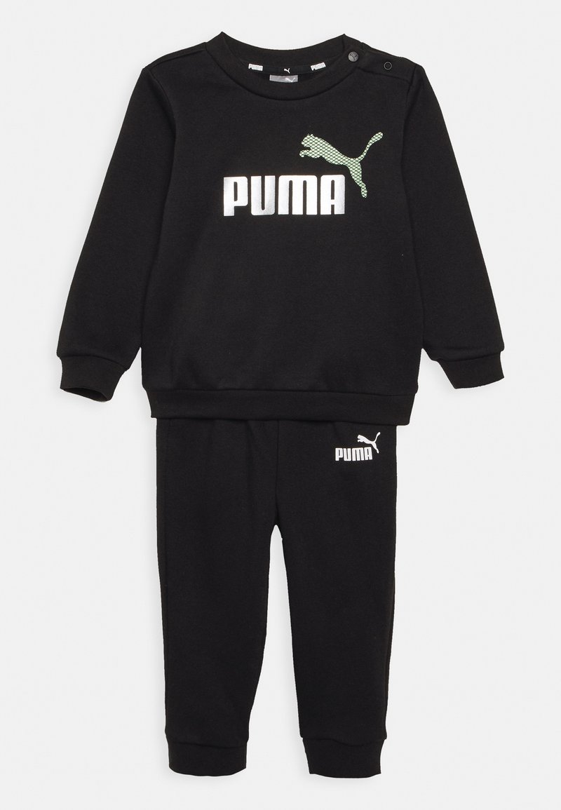 Puma MINICATS CREW JOGGER UNISEX SET Trainingspak black/zwart